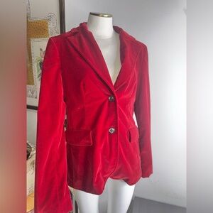 R.e.d Valentino Garavani Velvet Blazer